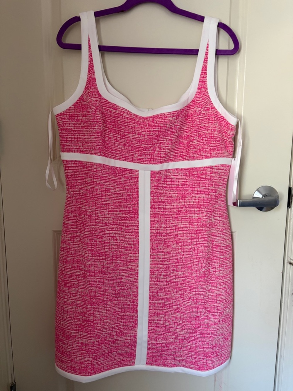 La nouvelle pink textured dress size 14 women